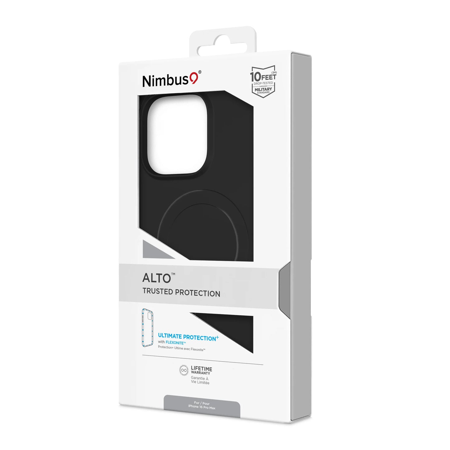 Funda para iPhone 16 Pro Max Nimbus9 Alto 2 con MagSafe - Negro