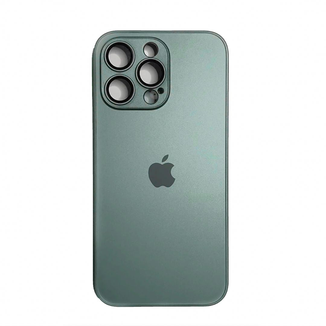 Funda para iPhone 16 Pro Max AG Glass con Protector de Cámaras y MagSafe - Verde
