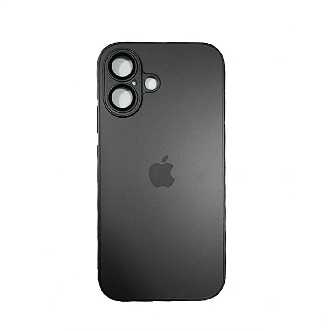 Funda para iPhone 16 AG Glass con Protector de Cámaras y MagSafe - Negro