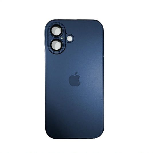Funda para iPhone 16 Plus AG Glass con Protector de Cámaras y MagSafe - Azul