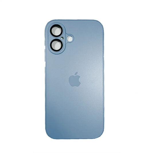 Funda para iPhone 16 AG Glass con Protector de Cámaras y MagSafe - Celeste