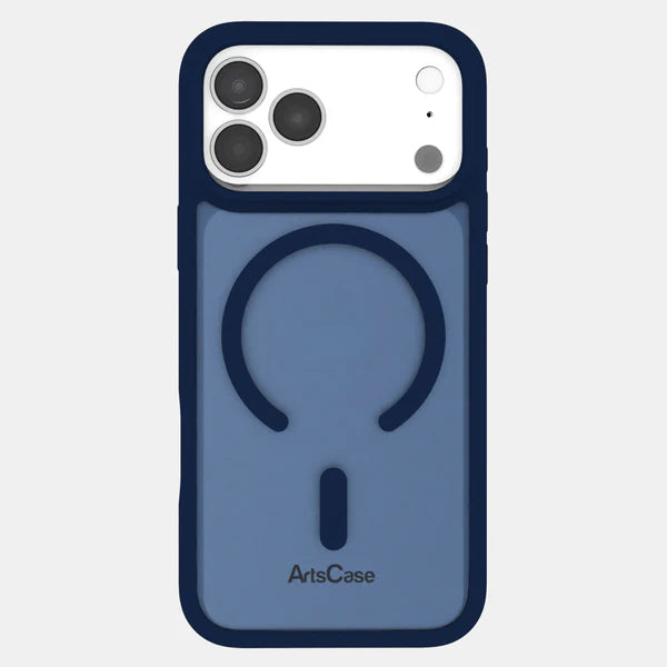 Funda para iPhone 17 Pro Max ArtsCase con MagSafe – Impact Hybrid Navy