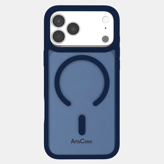 Funda para iPhone 17 Pro Max ArtsCase con MagSafe – Impact Hybrid Navy