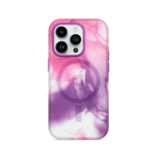 Funda para iPhone 14 Pro Figura con MagSafe - Morado