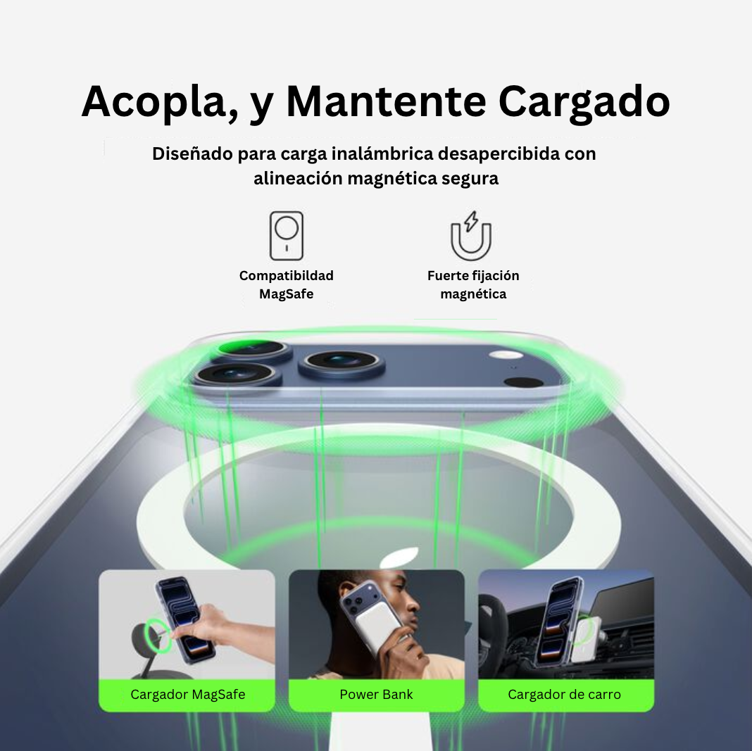 Funda para iPhone 17 Air Belkin SheerForce Transparente con Magsafe