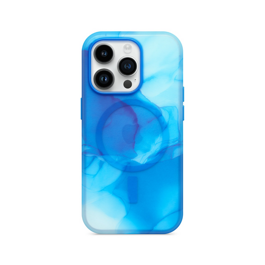 Funda para iPhone 14 Pro Figura con MagSafe - Azul