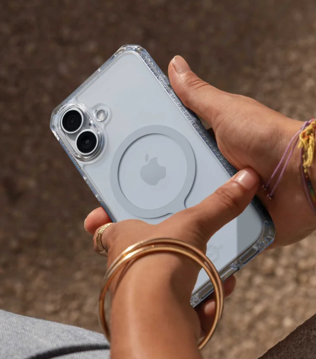 Funda para iPhone 16 ITSKINS HYBRID R Transparente con MagSafe