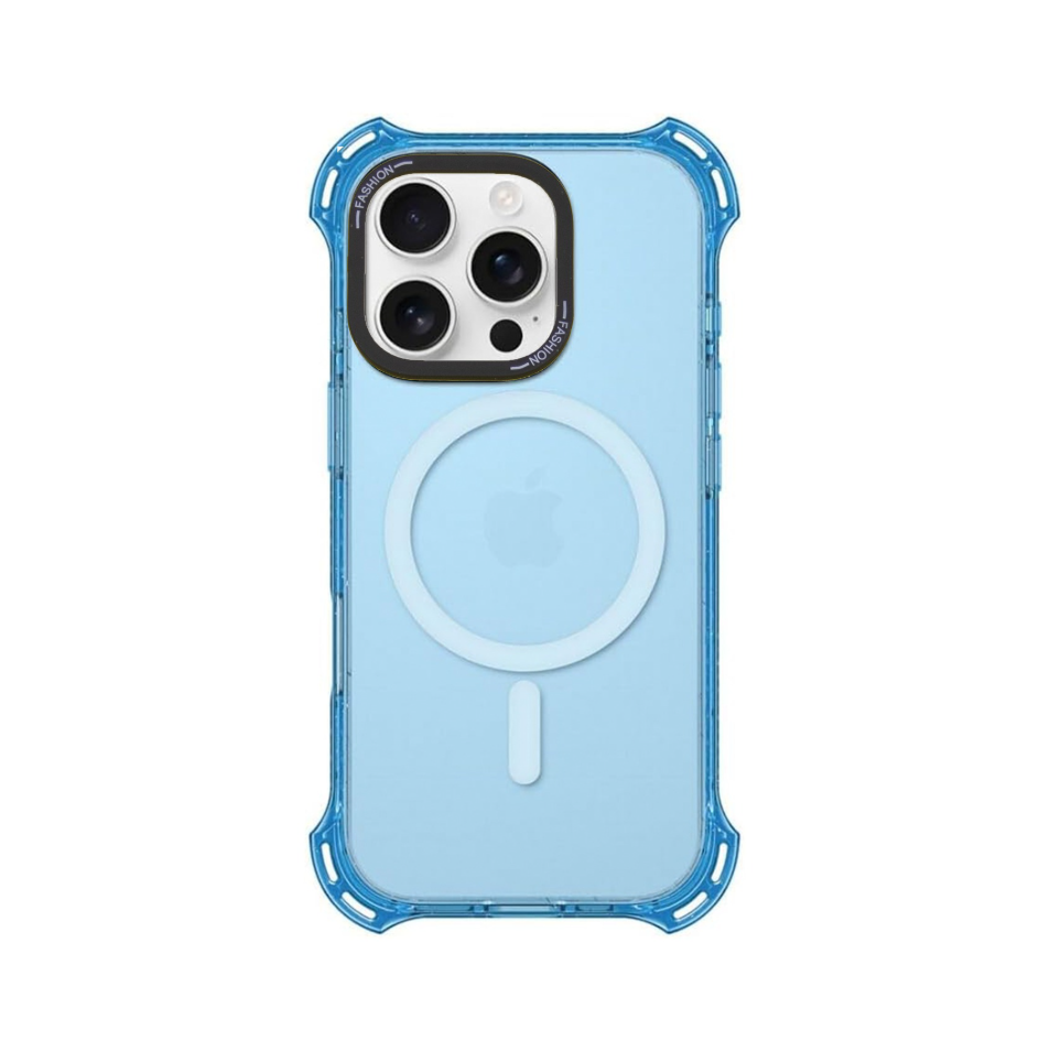 Funda para iPhone 14 Pro Max Legacy Bounce con MagSafe - Celeste con bordes escarchados
