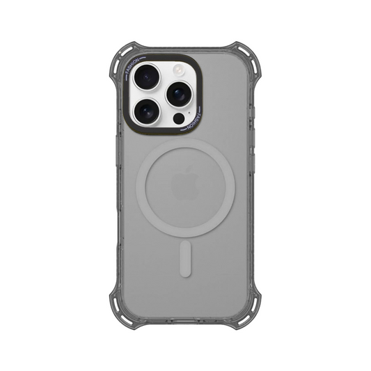 Funda para iPhone 14 Pro Legacy Bounce con MagSafe - Gris con bordes escarchados