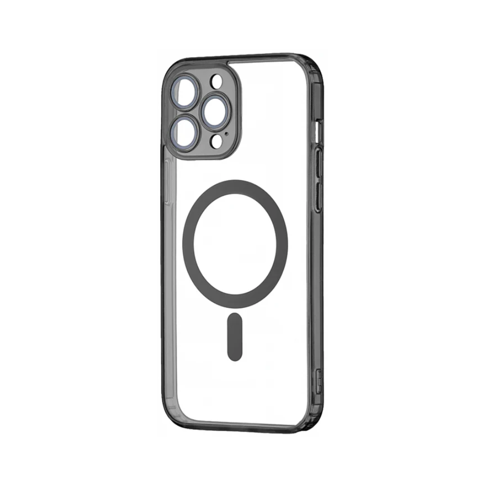 Funda para iPhone 15 Pro Magnetic con Protector de Cámaras y MagSafe - Negro
