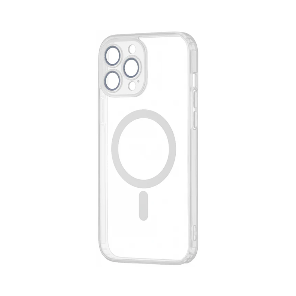 Funda para iPhone 14 Pro Max Magnetic con Protector de Cámaras y MagSafe - Blanco
