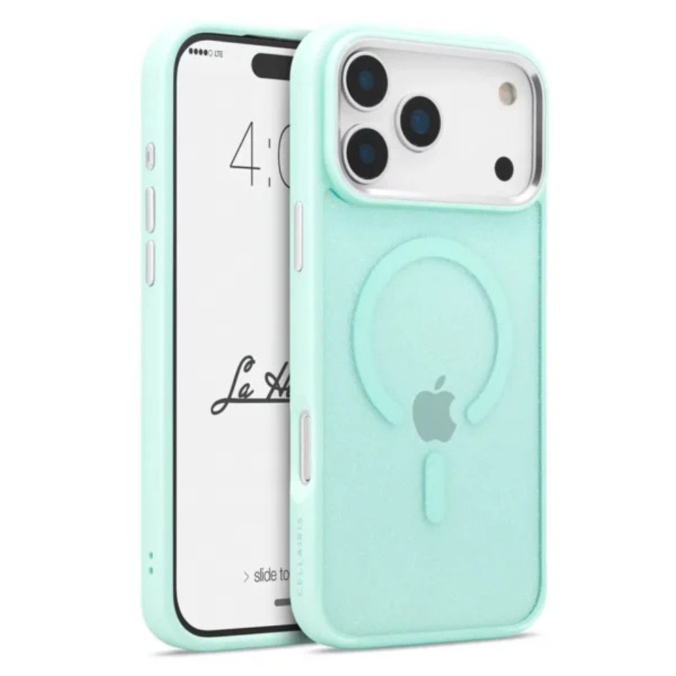 Funda para iPhone 17 Pro Max Cellairis Hornet Lux con MagSafe - Aqua